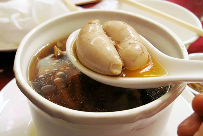 Pig Testicle Soup