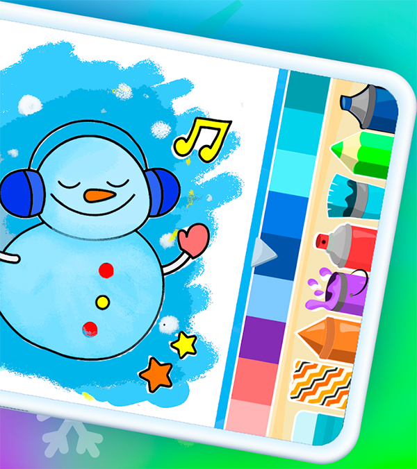 Baby coloring book for kids